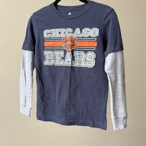 Girls size (7-8) Chicago bears long sleeve tee